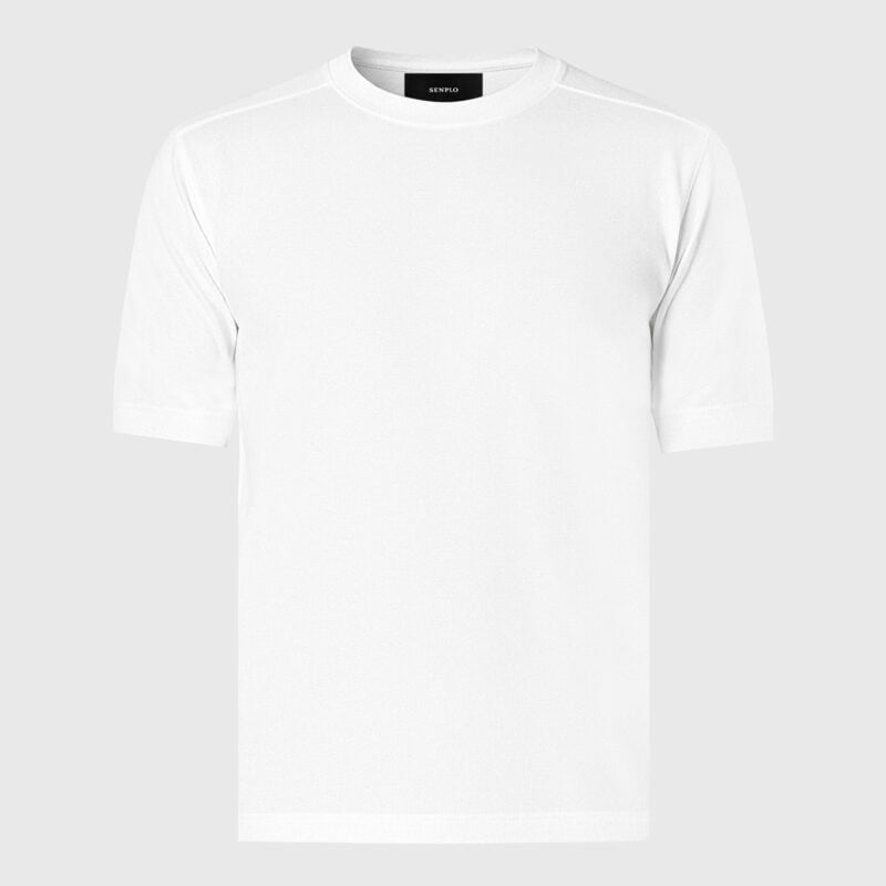 Camiseta Recorte Ombros Branca