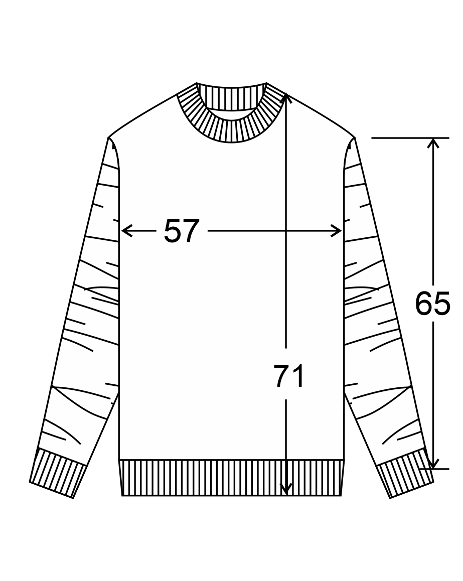 Tabela de Medidas - M- Parka Botes L Mescla