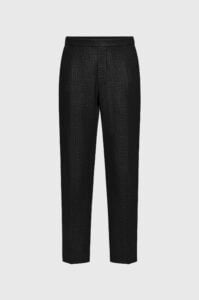 Calça 100% Linho Preta - 38