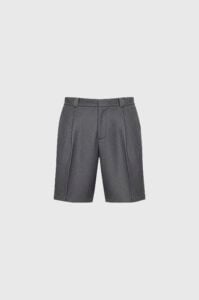 Bermuda Pregas Alfaiataria Chumbo - 38