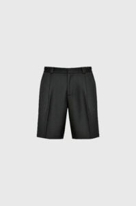 Bermuda Pregas Alfaiataria Preta - 38