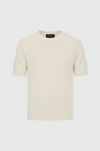 Camiseta Heritage Texturizada Bege - P