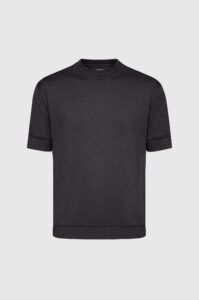 Camiseta Tricô Refine Preta - P